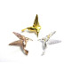 15 mm 3D 925 Sterlingsilber Kolibri-Charm Anhänger 15 mm 3D 925 Sterlingsilber Kolibri-Charm Anhänger