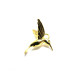 15 mm 3D 925 Sterlingsilber Kolibri-Charm Anhänger 15 mm 3D 925 Sterlingsilber Kolibri-Charm Anhänger