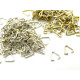 5 mm Small Triangle Pendant Bails - Gold or Silver Plated - 25 Pc. 5 mm Small Triangle Pendant Bails - Gold or Silver Plated - 25 Pc.