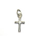 15 mm x 10 mm Sterlingsilber Kreuz Charm Anhänger 15 mm x 10 mm Sterlingsilber Kreuz Charm Anhänger
