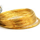 0.8 mm x 6 cm Silver/Gold Steel Bracelet Memory Wire 0.8 mm x 6 cm Silver/Gold Steel Bracelet Memory Wire