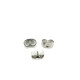 5 mm Medium Butterfly Earring Backs, Surgical Stainless Steel 201 Scroll backs - Silver color (20 Pc.) 5 mm Medium Butterfly Earring Backs, Surgical Stainless Steel 201 Scroll backs - Silver color (20 Pc.)