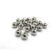 8 mm Medium Solid Round Stainless Steel Beads - Silver - 10 pc. 8 mm Medium Solid Round Stainless Steel Beads - Silver - 10 pc.