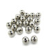 8 mm Medium Solid Round Stainless Steel Beads - Silver - 10 pc. 8 mm Medium Solid Round Stainless Steel Beads - Silver - 10 pc.