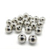 8 mm Medium Solid Round Stainless Steel Beads - Silver - 10 pc. 8 mm Medium Solid Round Stainless Steel Beads - Silver - 10 pc.